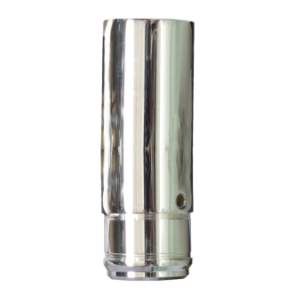 Custom Cycle +10 Inch Over Size 30 1/4 inches OAL 41mm Fork Tubes in Chrome Finish For 2000-2017 Softail (Excluding FXSB), 2000-2005 FXDWG, 1997-2005 FLT, 2006-2008 FLT Non-Fairing Models (T2005)