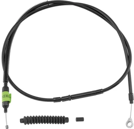 Barnett Standard Size Clutch Cable 49 Inch Outer Cable Length in Stealth Black Finish For 1968-1984 4-Speed Big Twin Models (131-30-10014)