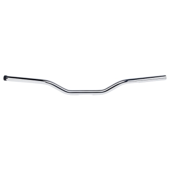 Biltwell Tracker Handlebar In Chrome Finish For Harley Davidson 1982-2023 Motorcycles (excl. 88-11 Springers) (6007-1057)