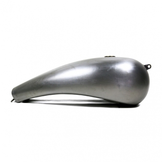 Fred Kodlin Stretched Gas Tank In Raw Steel For Harley Davidson 2018-2023 M8 Softail Models (K61143)