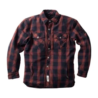 West Coast Choppers Austin Kevlar Riding Shirt Red/Black Size 3XL (ARM904329)