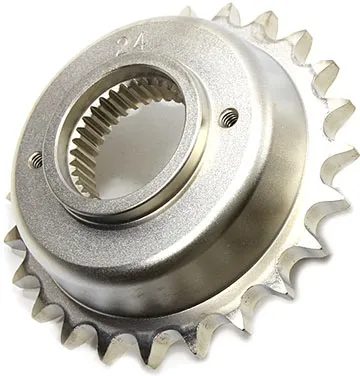 DOSS 24 Tooth Offset Transmission 39mm Wide Sprocket For Harley Davidson 1991-2003 Sportster 5 Speed Models & 1994-2003 Buell Models (26-0007-24)