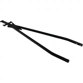 Cycle Visions 30 Inch Daggertude Stick Sissy Bar in Black Powder Coated Finish (CV8009B)