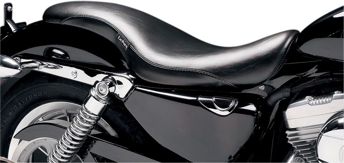 Le Pera King Cobra Smooth Foam 2 Up Seat 11 Inch Wide in Black