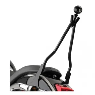 Cycle Visions Narrow 30 Inch Multitude Stick Sissy Bar in Black Powder Coated Finish (CV8020B)