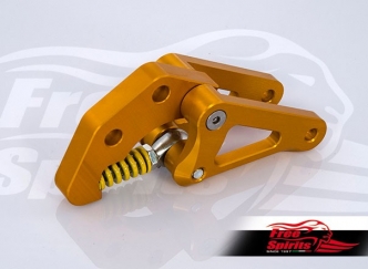 Free Spirits Belt Tensioner in Hot Yellow Finish For 2002-2007 Buell XB 9S/9R/12S/12R Models (Excluding Buell Ulysses) (207550G)