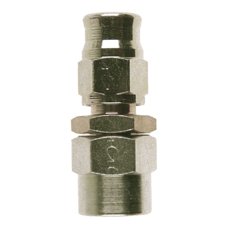 Goodridge Straight Hose End in Stainless Steel Finish (ARM118329)