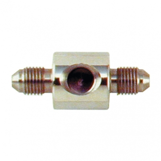 Goodridge Brake Switch Fitting Without Tab in Stainless Steel Finish (ARM277029)
