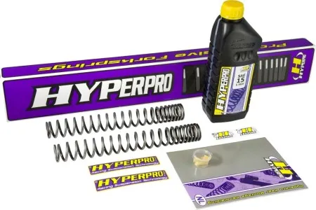 Hyperpro Front Fork Springs Kit For 2009-2017 VRSCF Muscle (UPSD Forks) Models (SP-HD12-SSA006)