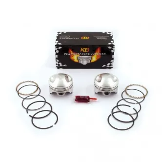 KB Performance, 3-5/8 Big Bore +.040 Inch Diameter Forged Piston Kit For 1948-1984 Pan, Shovel With 3-5/8 Big Bore Cylinders (ARM708449)