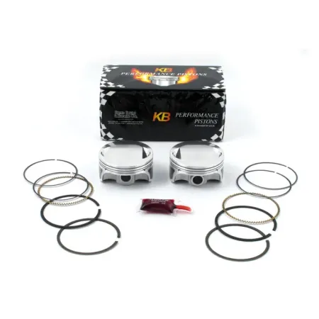 KB Performance 88 Inch To 95 Inch Twin Cam +.020 Inch Diameter Piston Kit For 1999-2006 88 Inch Twin Cam Models (KB904C020)