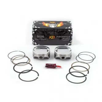 KB Performance 96 Inch To 103 Inch Twin Cam +.010 Inch Diameter Piston Kit For 2007-2017 96 Inch Twin Cam Models (ARM618449)