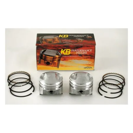 KB Performance 1340cc Shovel +.005 Inch Diameter Pop-Up Piston Kit For 1979-1984 1340cc Shovel Models (KB297005)