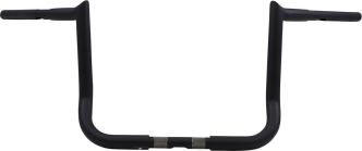 Burly Brand 11 Inch High Jim Handlebar In Black For Harley Davidson 1982-2021 Mechanic & E-Throttle Models (B12-6041B)