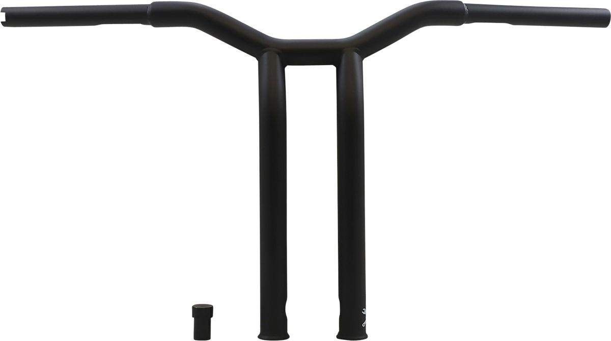 Burly Brand 1 1/2 Inch Jason 12 Inch Handlebar In Chrome For Harley Davidson 2015 2023 Fltr Road Glide Models B12 6090c