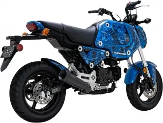 Vance & Hines Upsweep Slip-on In Black For 2021-2024 Honda MSX125 Grom (48237)
