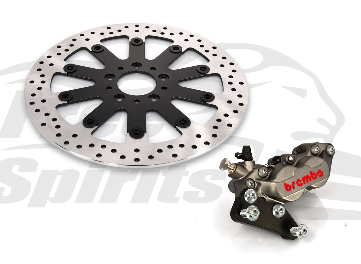 Front Rear Brake Disc Rotors for Harley Iron 883 Sportster 883 Super Low 2011-13