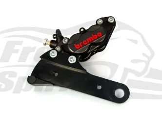 Free Spirits Rear 4 Piston Brake Caliper In Black For Rotor 292mm For Harley Davidson 1983-1999 Sportster Models (205711K)