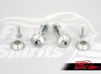 Free Spirits Damper Kit Plugs In Silver For Triumph Thruxton 1200 R Models (301904S)