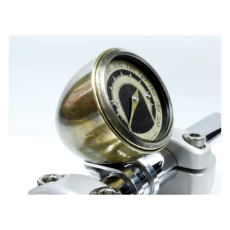 MotoGadget Vintage Cup in Brass Finish For Mounting Motoscope Tiny To 22mm Handlebars (5005017)