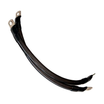 Namz 7 Inch (17.5cm) Battery Cable Set in Black Finish (ARM531845)