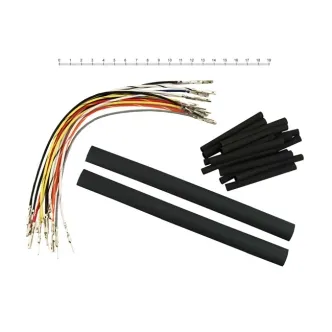 Namz +8 Inch Handlebar Wiring Extension Kit For 2007-2010 Softail, 2007-2011 Dyna, 2007-2013 XL Sportster Models (NHCX-M08)