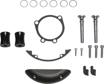Arlen Ness Inverted Air Cleaner Hardware & Gasket Kit For 2000-2017 Twin Cam (Exc. FBW & 1999-2001 FL FLT) In Black Finish (602-002)