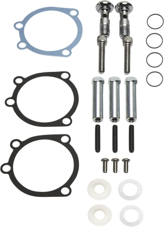 Arlen Ness Stage 1 Big Sucker Air Cleaner Hardware & Gasket Kit For 1988-2022 XL Models (excl. XR1200) (602-008)