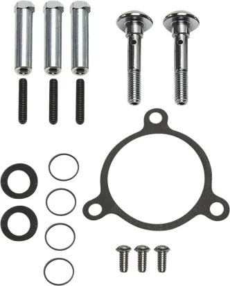 Arlen Ness Stage 1 Big Sucker Air Cleaner Hardware & Gasket Kit For 2008-2016 Twin Cam & 2016-2017 Softail (FBW) Models (602-012)