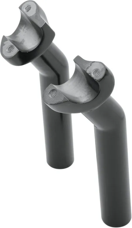 Drag Specialties 6.5 Inch Pullback Risers in Black Finish (241608)