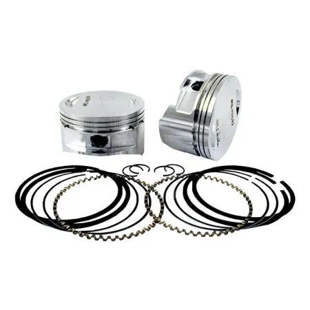 S&S 4 Inch Bore +.010 Inch Size Piston Kit For All S&S 116 Inch Super Sidewinder Engines (Excluding TC) (92-1421)