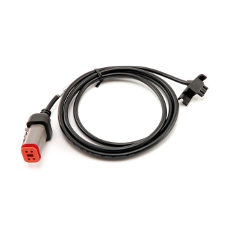 Dynojet Power Vision Cable For Harley Davidson 2001-2010 Softail, 2002-2013 Touring, 2002-2017 V-Rod, 2004-2011 Dyna & 2007-2013 Sportster (J1850 ECM Equipped H-D With 4-Pin Molex Connector) (76950241)