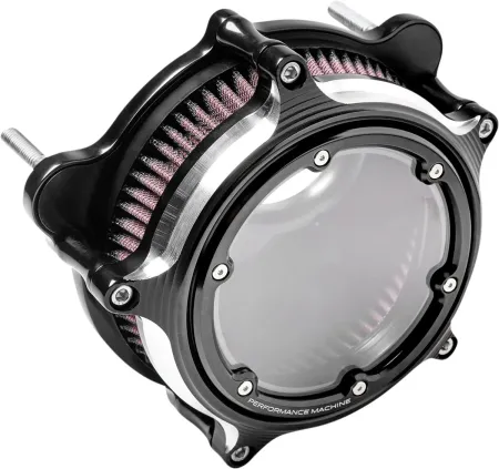 Performance Machine Vision Air Cleaner In Contrast Cut For Harley Davidson 1991-2021 Sportster Models (0206-2159-BM)