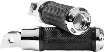 Performance Machine Apex Rider Footpegs In Chrome For Harley Davidson 2018-2023 M8 Softail Models (0035-1239M-CH)