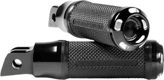 Performance Machine Apex Rider Footpegs In Contrast Cut For Harley Davidson 2018-2023 M8 Softail Models (0035-1239M-BM)