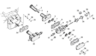 Motorcycle Oil Pump Parts For 1954-1976 KH Sportster Models (000672)