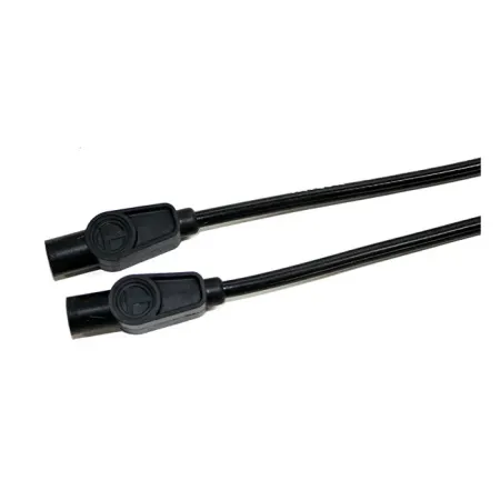Taylor 8mm Spiro-Pro 180 Degree Spark Plug Wire Set in Black Finish For Universal Use With Pre-Twin Cam Style Coils (76085)