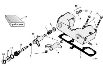 Motorcycle Rocker Box Parts For 1957-1985 HD Sportster Models (000763)