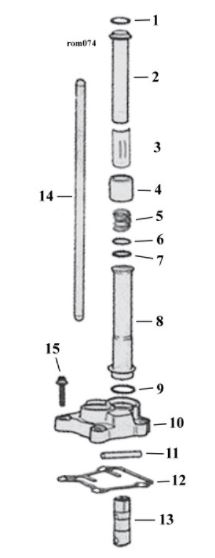 Motorcycle Pushrod Parts For 1999-2017 HD Twin Cam Models (000766)