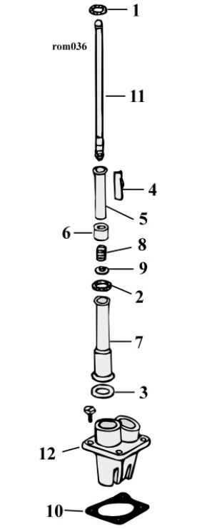 Motorcycle Pushrod Parts For 1948-1984 HD Big Twin Models (000767)