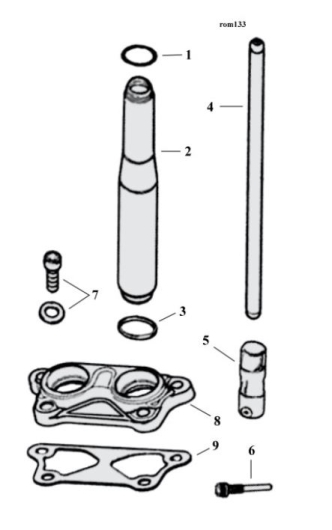 Motorcycle Pushrod Parts For 2004-2020 HD Sportster Models (000767)