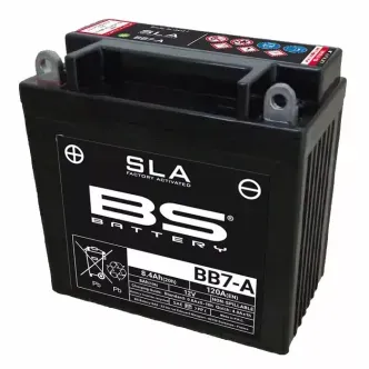 BS Battery BB7-A AGM Battery 120 CCA For 1973-1977 XLCH 1000 Sportster Models (300850)