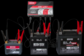 BS Battery SMART Bank Battery Charger and Maintainer with Reconditioning Function BK20 12V 3X2A (700547)