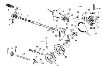 Motorcycle Shifter Parts For 1954-1990 HD Sportster Models (000963)