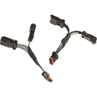 Ciro Front End Lighting Y-Connectors For 2014-2021 Touring Models (40095)