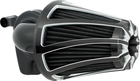 Arlen Ness Drift Monster Sucker Air Cleaner Kit In Black Finish For Harley Davidson 2008-2016 FLT & 2016-2017 FLST & FXDLS (600-069)