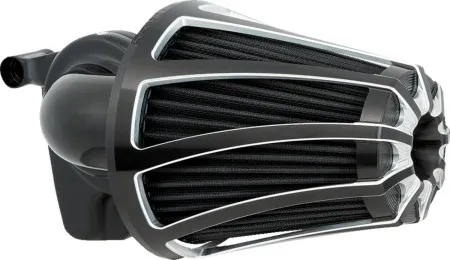 Arlen Ness Drift Monster Sucker Air Cleaner Kit In Black Finish For Harley Davidson 1999-2017 Twin Cam (Exc. E-Throttle & 99-01 FLT) (600-070)