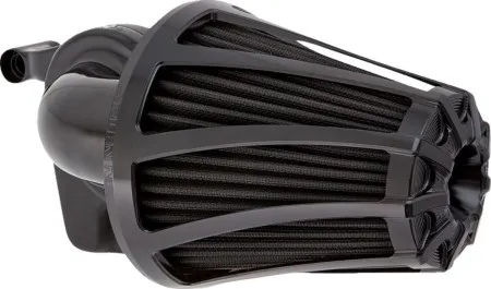 Arlen Ness Drift Monster Sucker Air Cleaner Kit In All Black Finish For Harley Davidson 1999-2017 Twin Cam (Exc. E-Throttle & 99-01 FLT) (600-074)