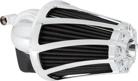 Arlen Ness Monster Drifter Air Cleaner In Chrome For Harley Davidson 2018-2023 Softail & 2017-2023 Touring Models (600-076)