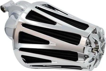 Arlen Ness Crossfire Monster Air Cleaner In Chrome For Harley Davidson 2017-2023 M8 Touring Models (600-088)